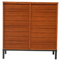 Vintage archive cabinet with shutter doors
