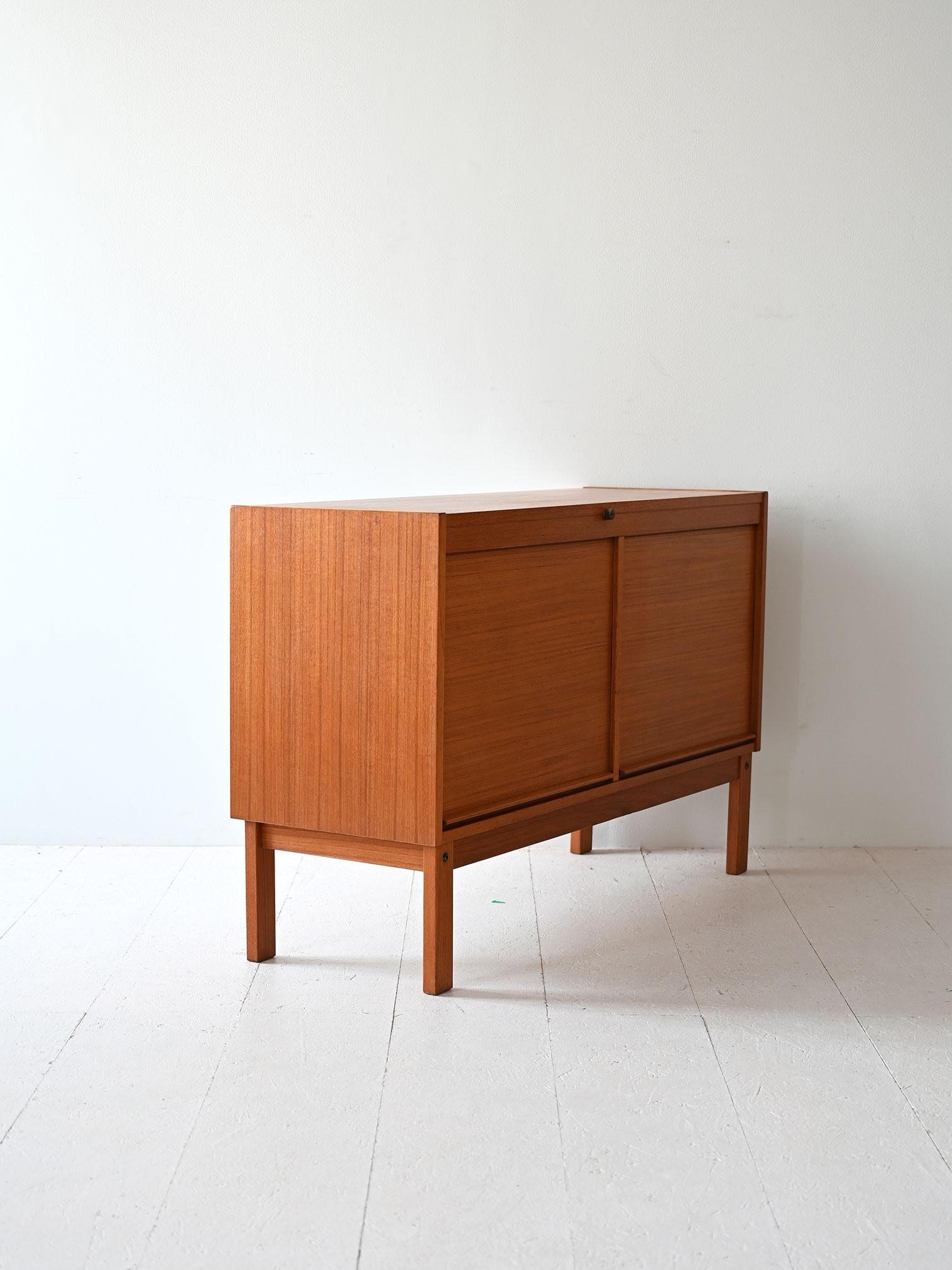 Scandinavian Armoire d'archives vintage en vente
