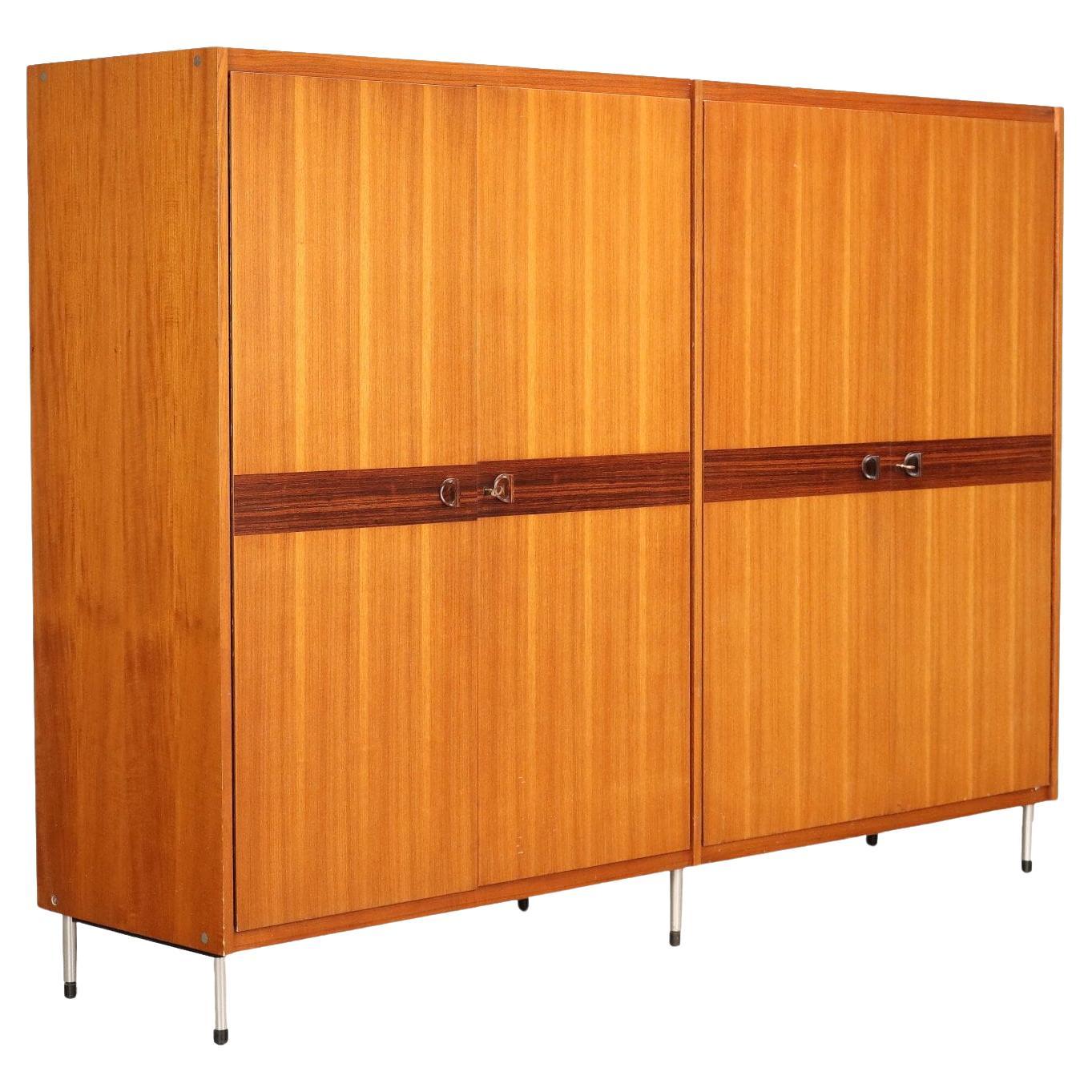 Four door closet cabinet 1960s For Sale