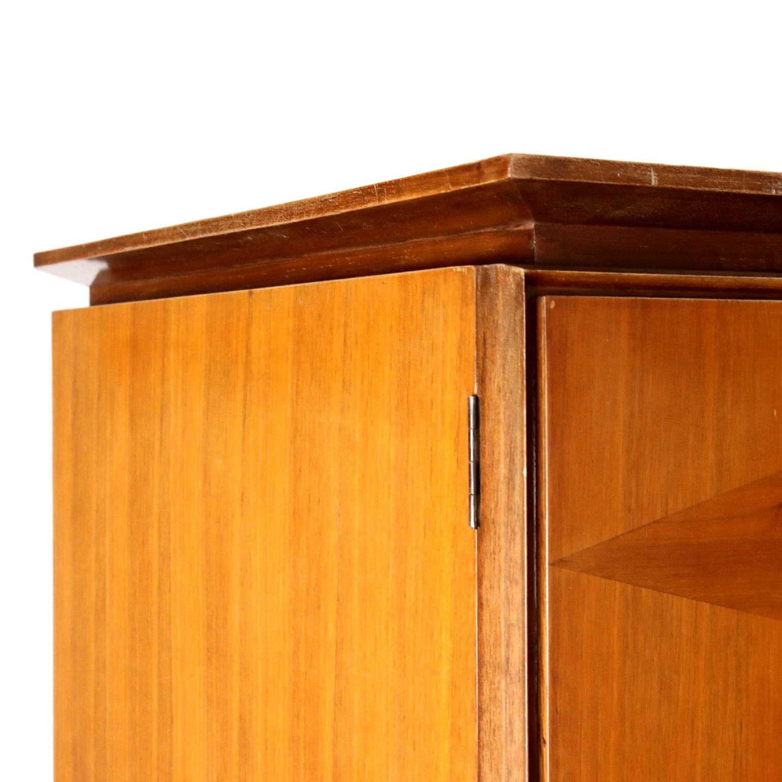 Mid-Century Modern Cabinet Wardrobe with Six Doors 50s-60s Years For Sale