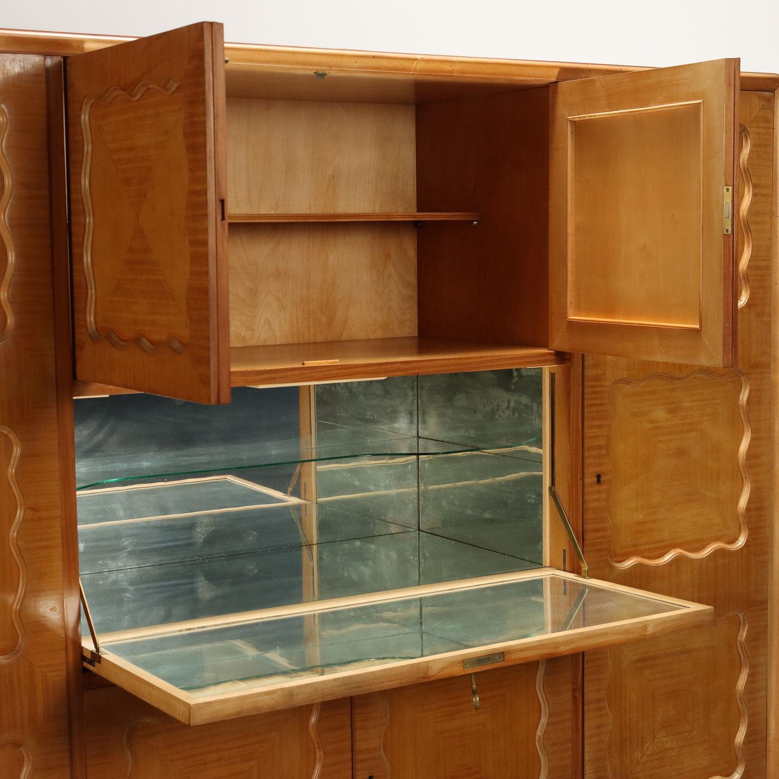 50er Jahre Garderobenschrank (Italienisch)