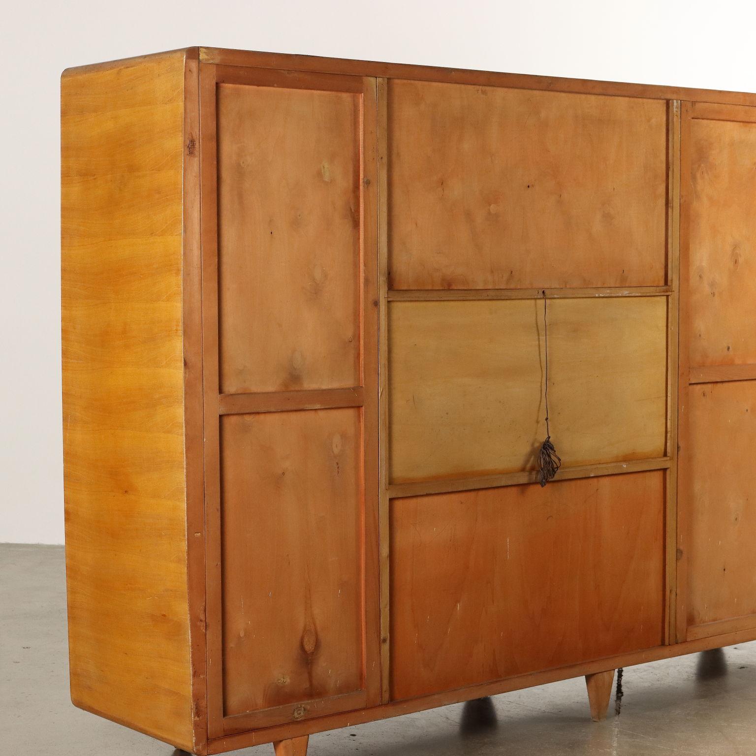 50er Jahre Garderobenschrank 2