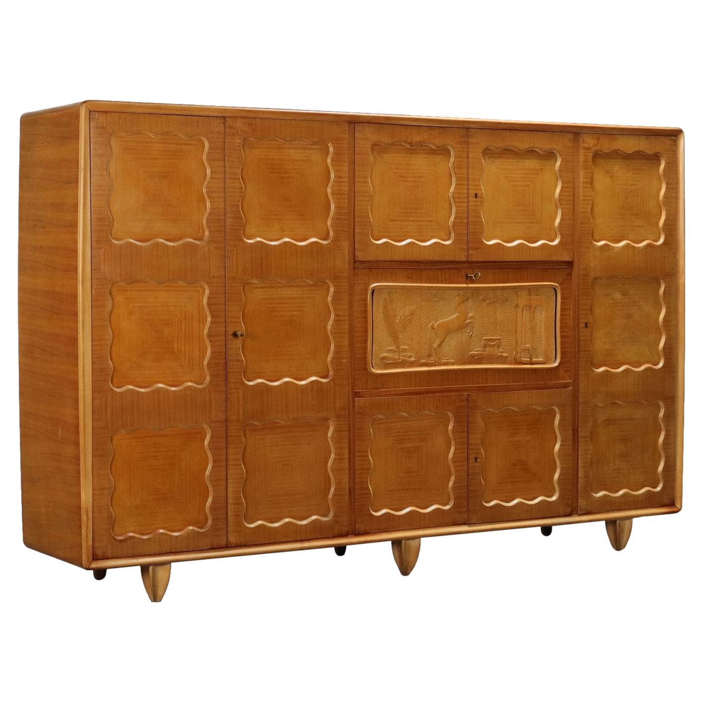 50er Jahre Garderobenschrank