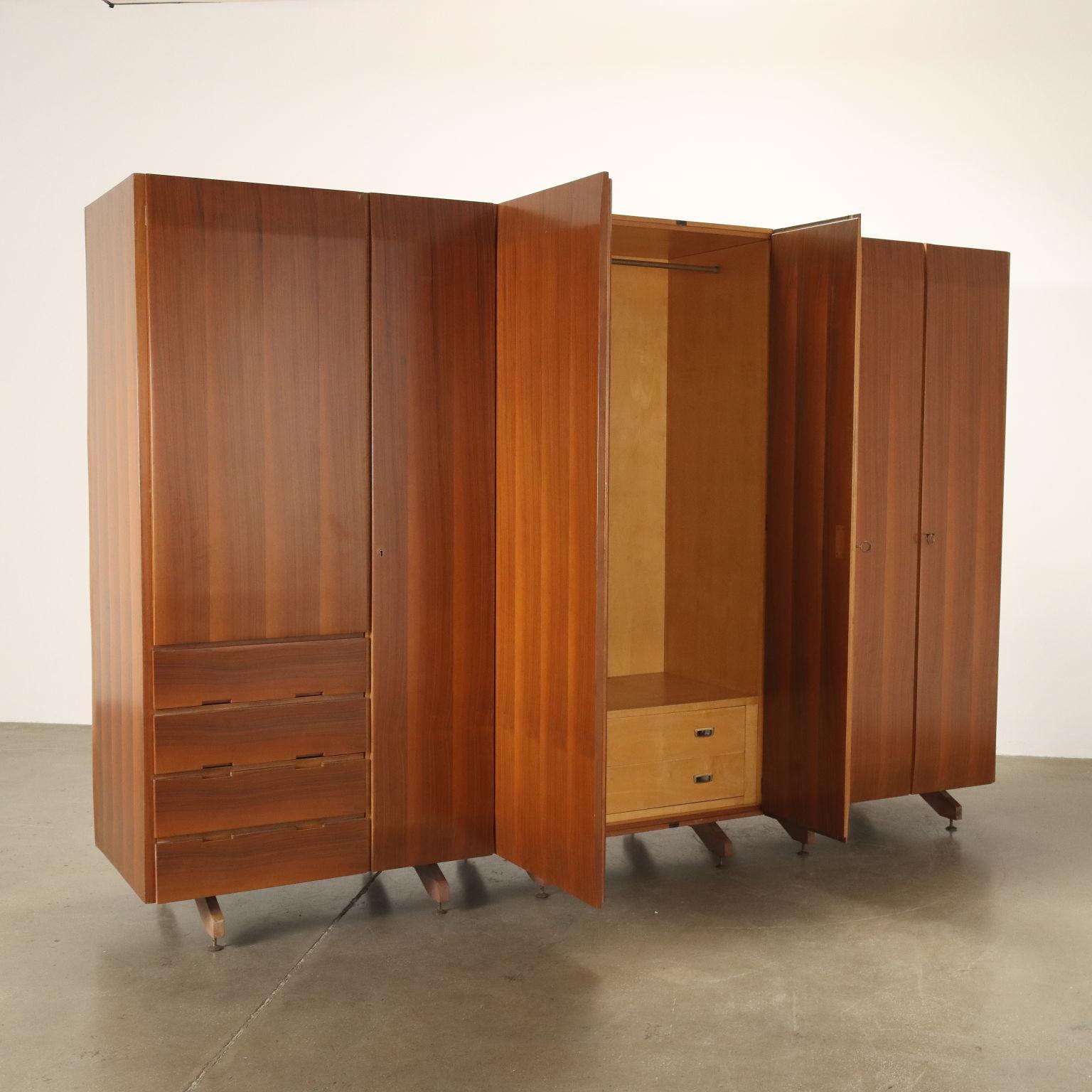 Italian 1960s Vintage Wardrobe Cabinet