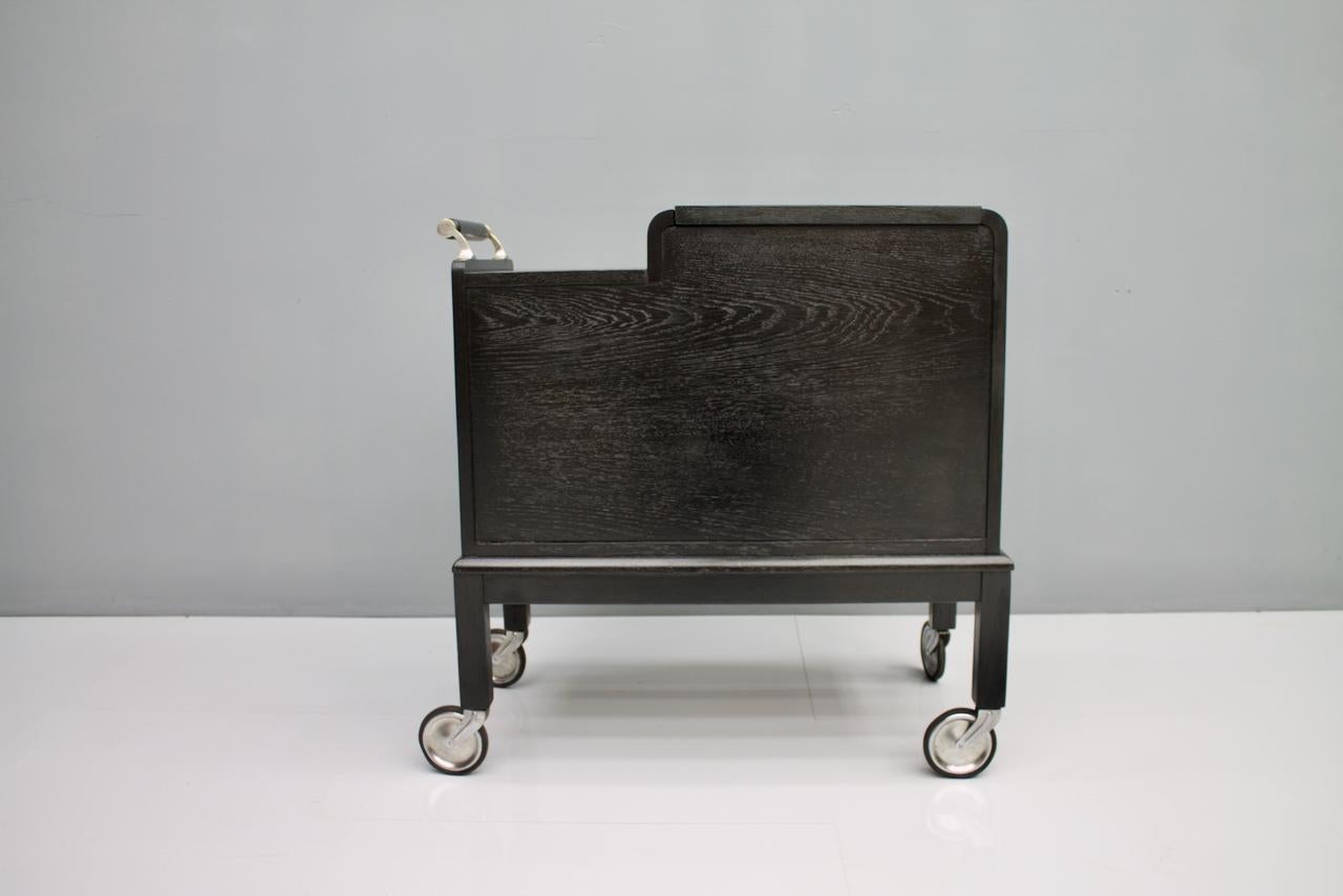 Mobile Art Deco Bar Cart, 1940s 1