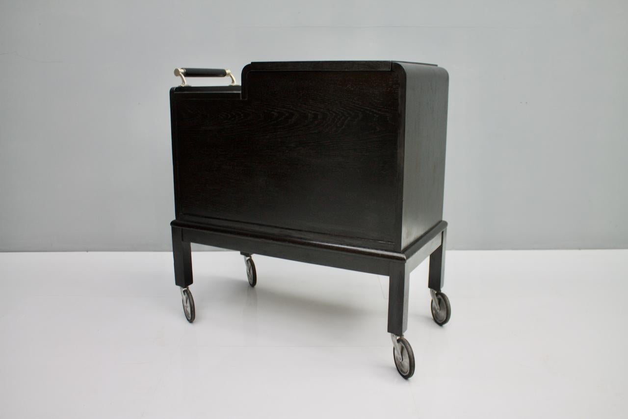 Mobile Art Deco Bar Cart, 1940s 2