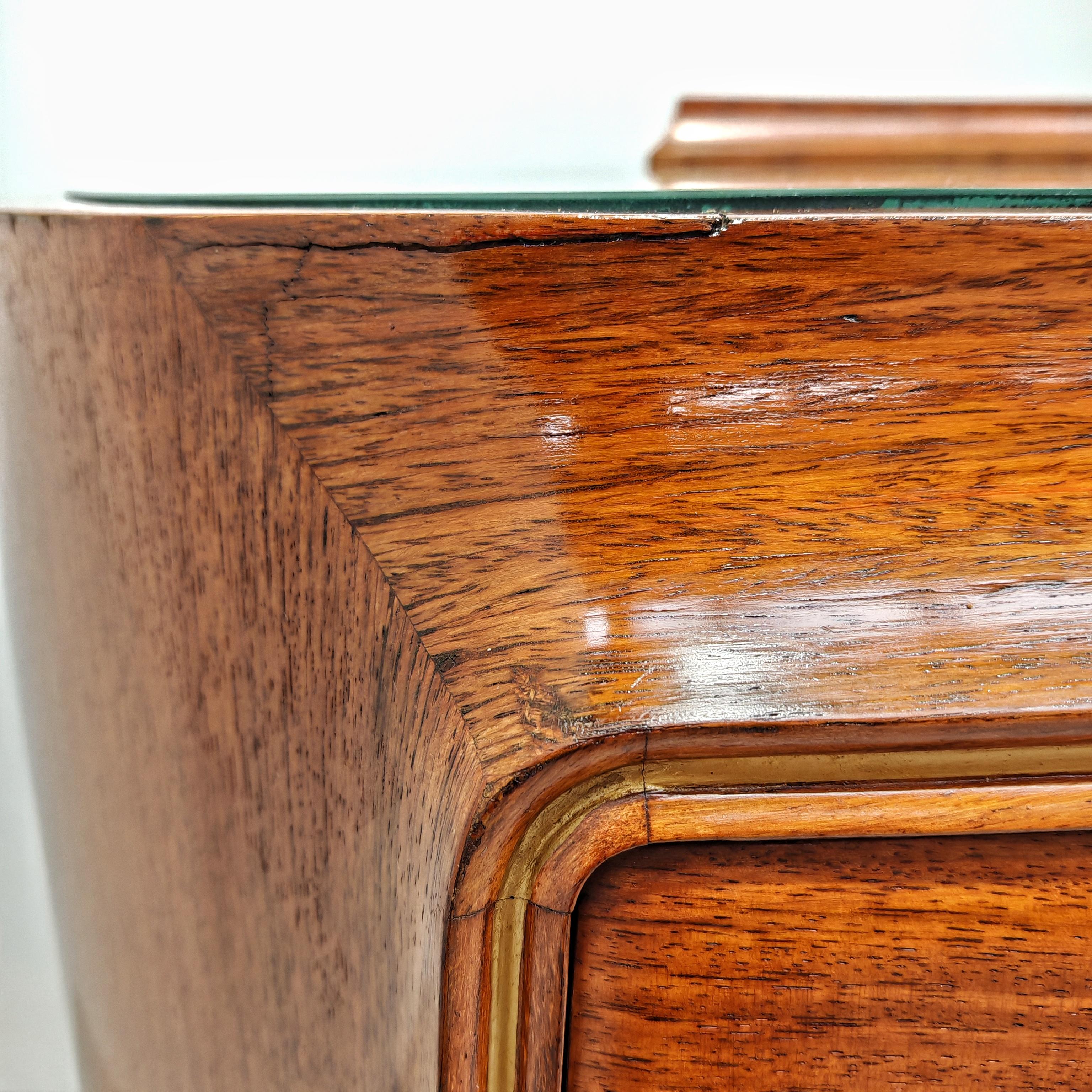 Italian-made Deco-style bar cabinet by Vittorio Dassi 1940s-50s For Sale 6