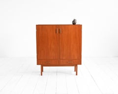 Teak bar cabinet by Axel Christiansen for ACO Möbler, 1960s
