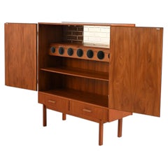 Teak bar cabinet by Axel Christiansen for ACO Möbler, 1960s