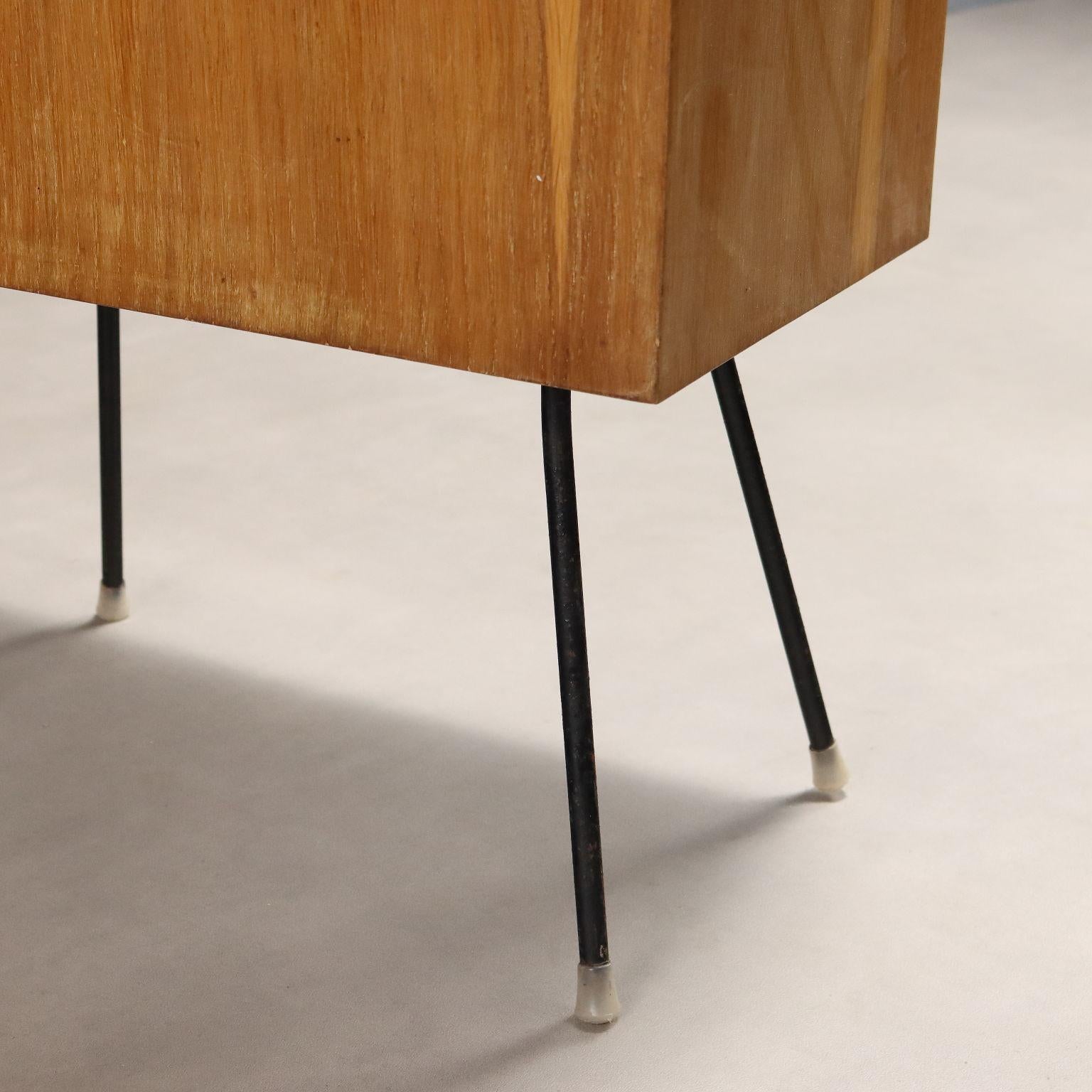 Mueble bar suspendido de los años 50, diseño de Marco Zanuso Mid-20th Century en venta