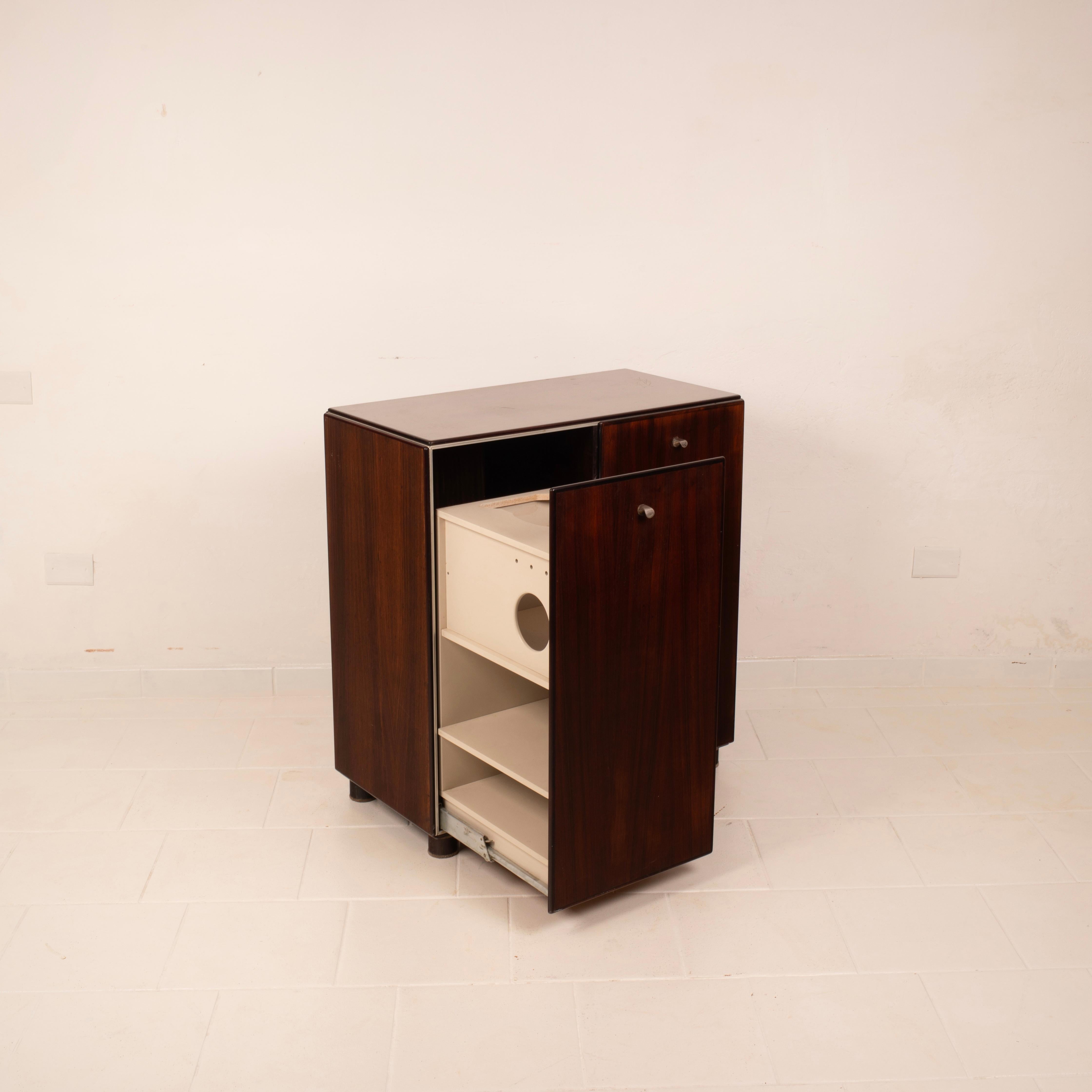 Torcello Bar Cabinet by Afra and Tobia Scarpa for Stildomus, Italy, 1960s in vendita 5