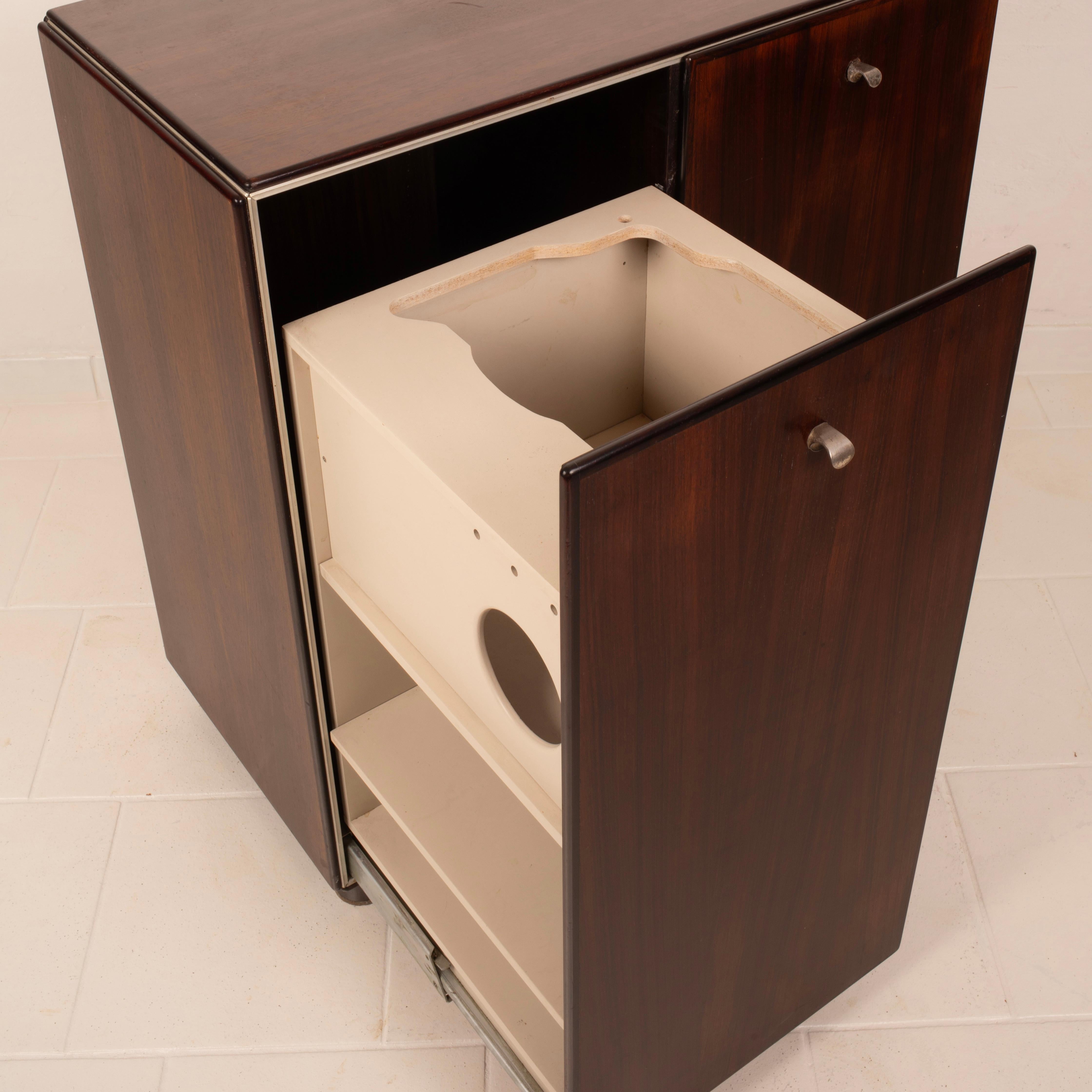 Torcello Bar Cabinet by Afra and Tobia Scarpa for Stildomus, Italy, 1960s in vendita 7