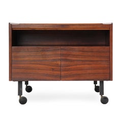 Mobile Bar Trolley by Palle Pedersen & Erik Andersen for Sibast Furniture, 1965