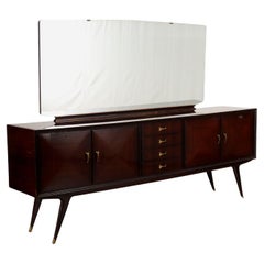 Buffet cabinet with mirror 50s-60s