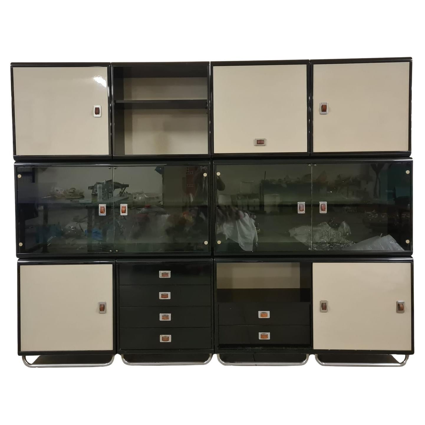 Muebles modulares de Guido Faleschini para Fratelli Mariani