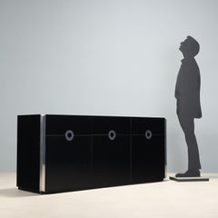 1970s Storage Cabinet designed by Willy Rizzo, manufactured by Mario Sabot
