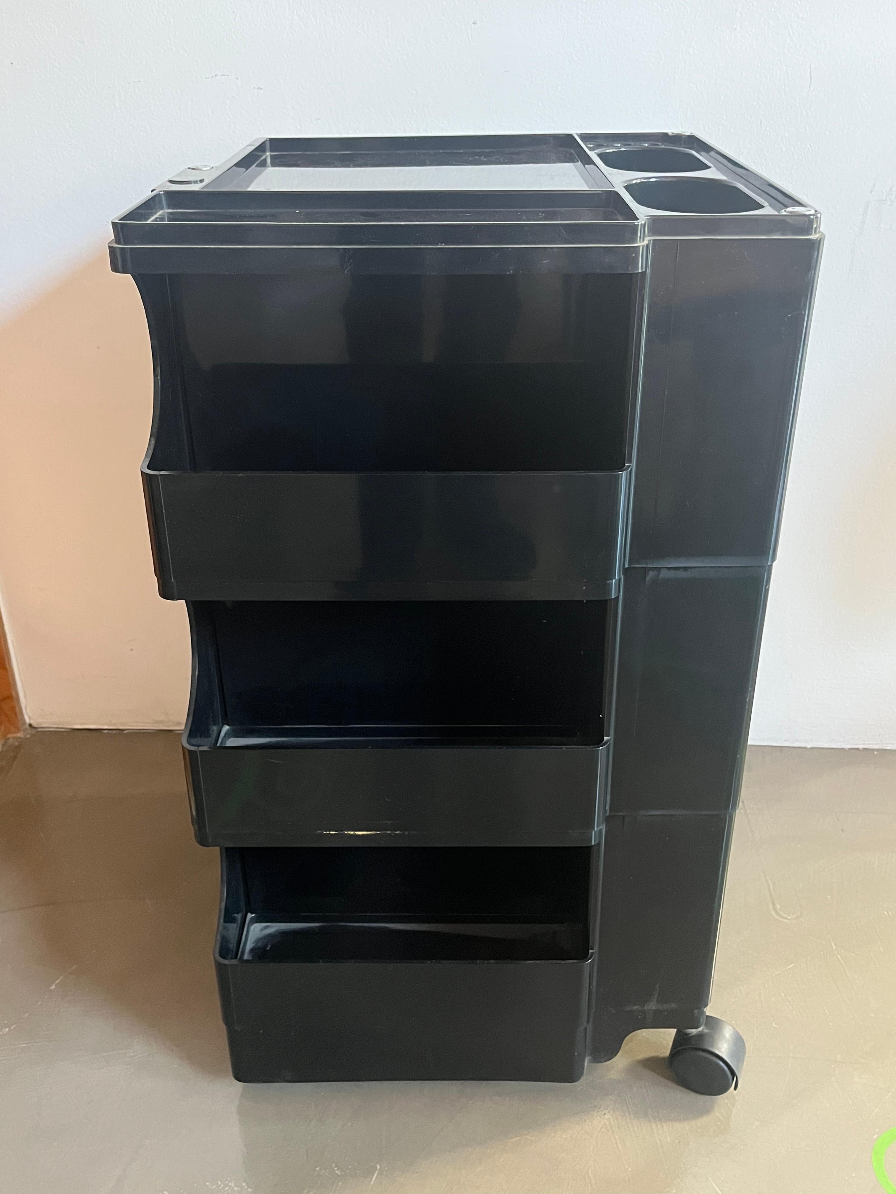 Other Boby storage cabinet with wheels and compartments by Joe Colombo for BieffePlast For Sale
