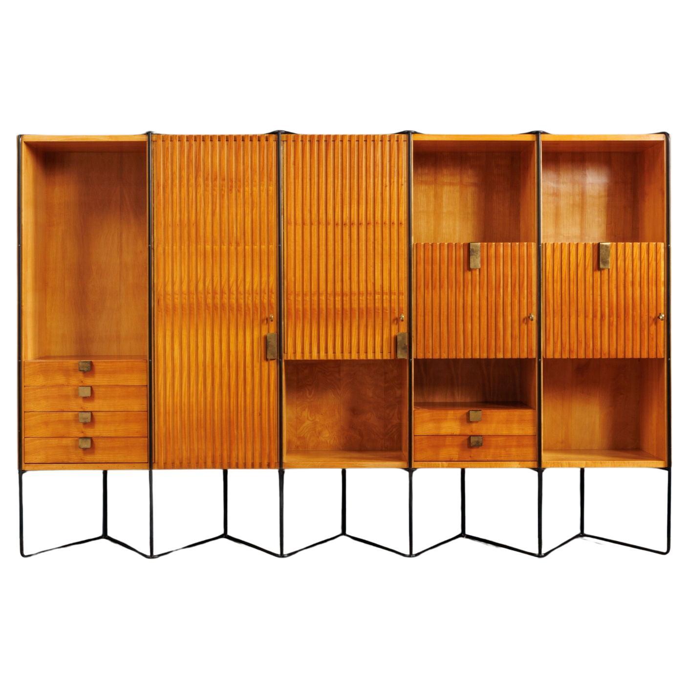 Armoire de Taichiro Nakai pour La Permanente Furniture 1950 restaurée