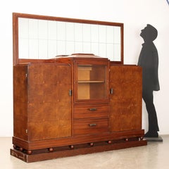 Buffet avec miroir années 1920-30