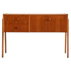 Mueble de entrada escandinavo de teca, años 60