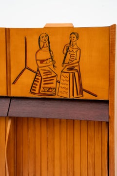 Living room cabinet, 1950s
