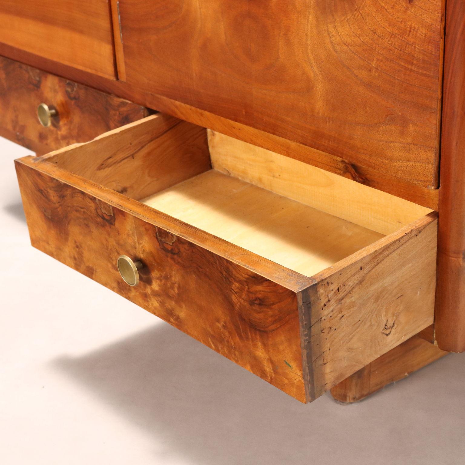 Brass Deco furniture from the 1940s For Sale