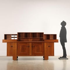 Furniture by Silvio Coppola for Bernini Anni 60-70 in walnut