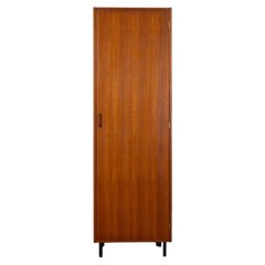 Vintage 1960er Jahre hölzerne Kleiderschrank Schrank Design ZAM Milano Italien