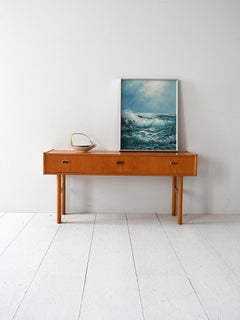 Mobile ingresso scandinavo anni ’60 in rovere