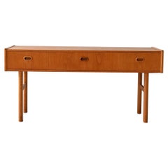 1960er Dielenschrank aus skandinavischer Eiche