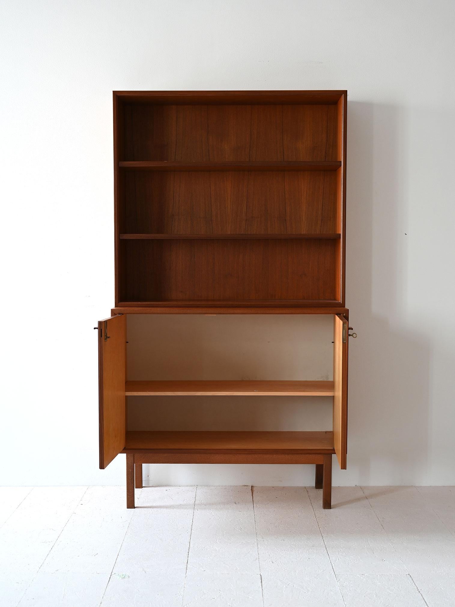 Scandinavo moderno Mobile libreria anni '60 in vendita