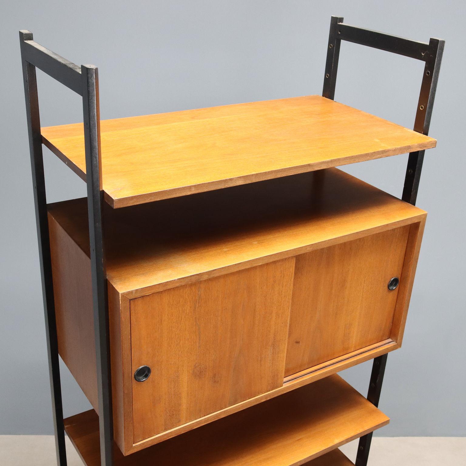 Teak Mobile Libreria Anni 60 in vendita