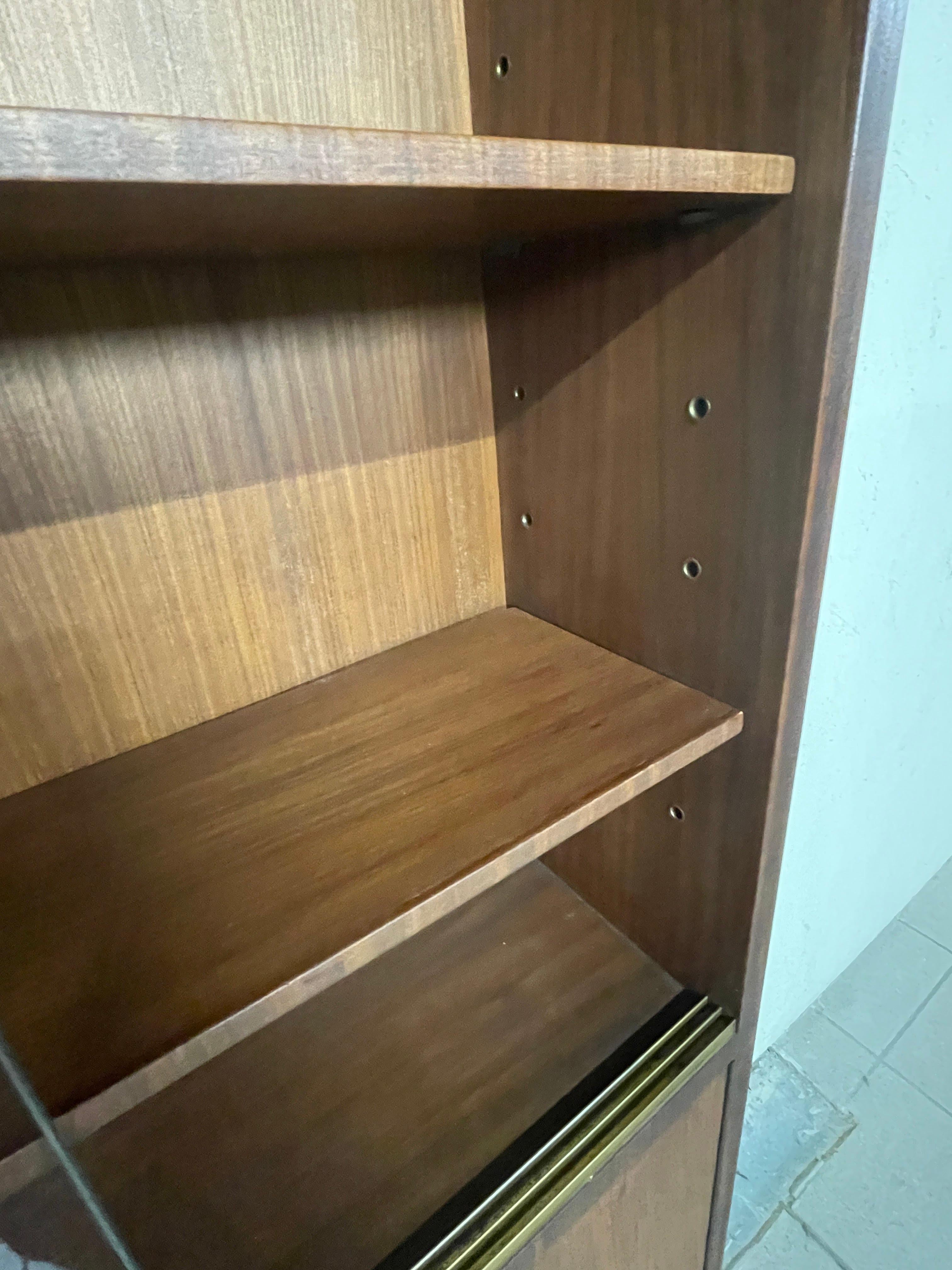 1960s bookcase display cabinet For Sale 8