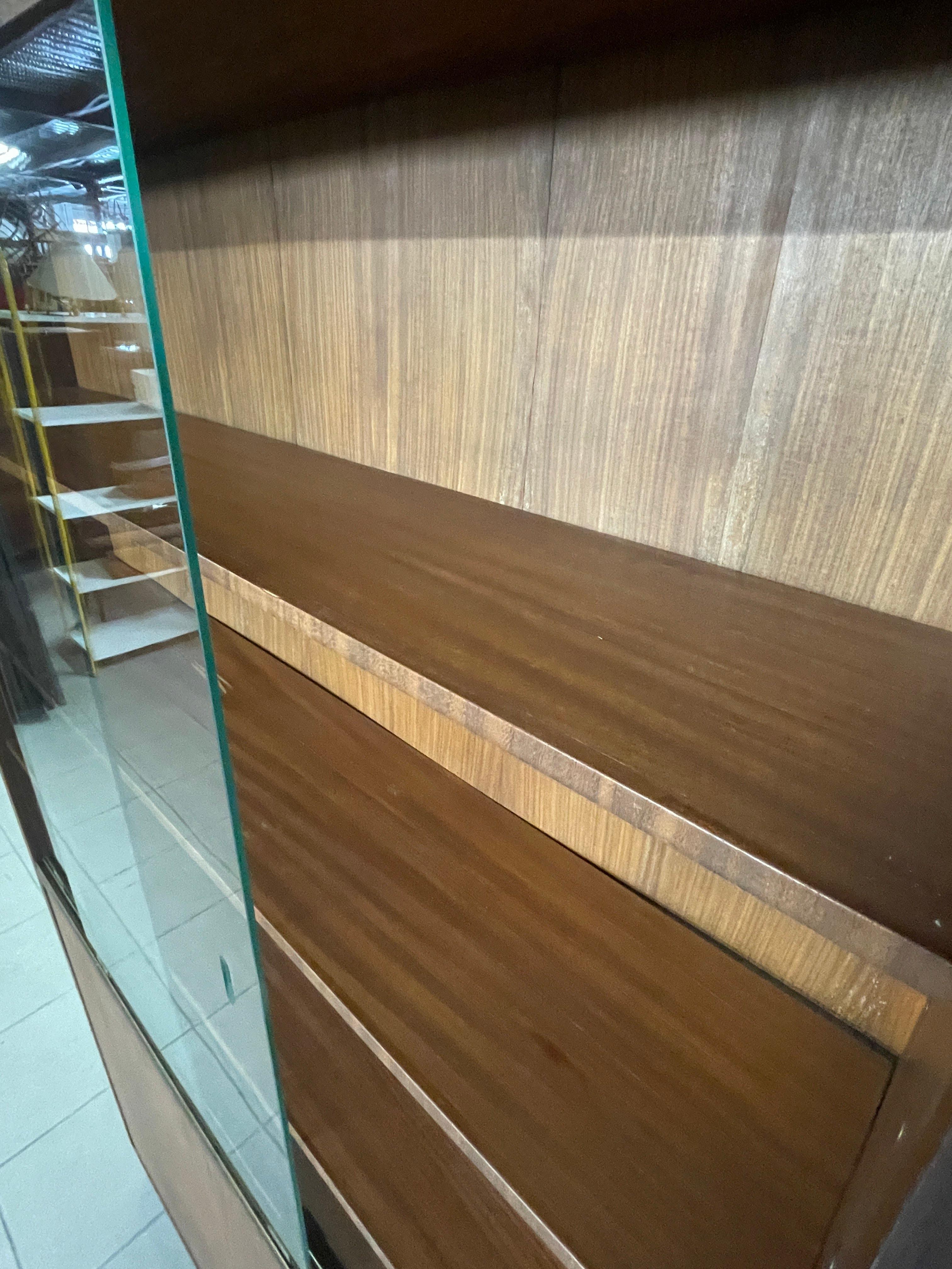 1960s bookcase display cabinet For Sale 9