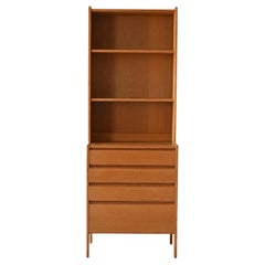 Mobile libreria svedese con cassetti