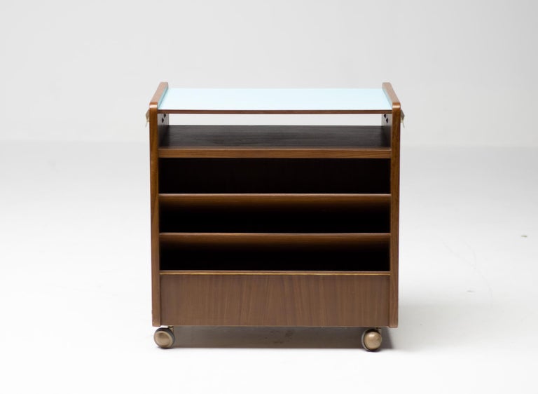 Mobile Magazine Rack For Sale at 1stDibs