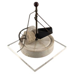 Mobile-Modell einer alten Stein-Öllampe, Modell 1993