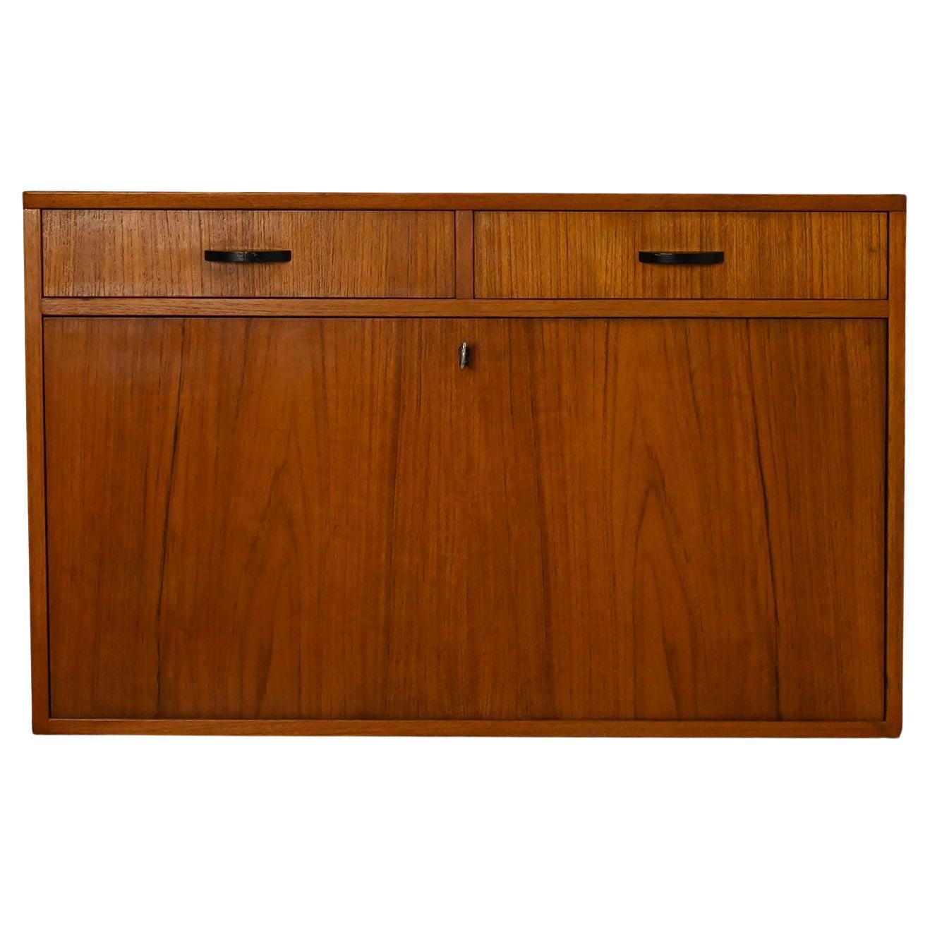 Scandinavian-made vintage wall cabinet For Sale