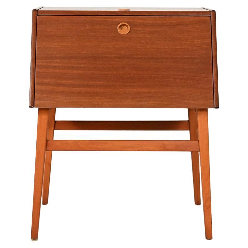 Cubertero sueco vintage de caoba en venta