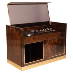 Mobile Radio and DJ by Aldo Tura for Tura Milano 1960