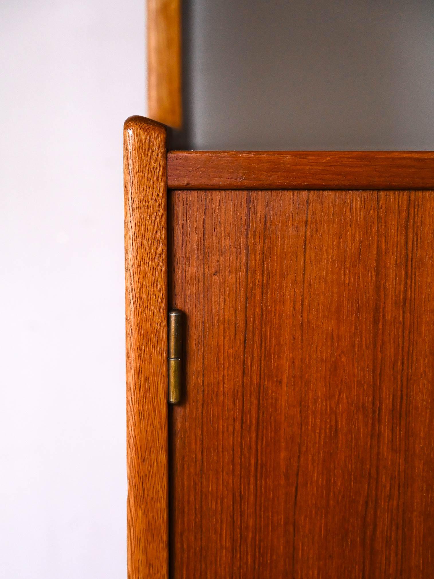 Scandinavian furniture with shelving In Good Condition For Sale In Brescia, IT