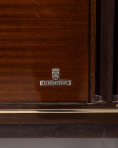 1960s vintage radio stereo cabinet model Rossini by Grundig