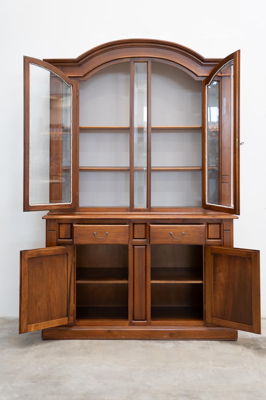 Italian Arte Povera style display cabinet 1980/1990 For Sale