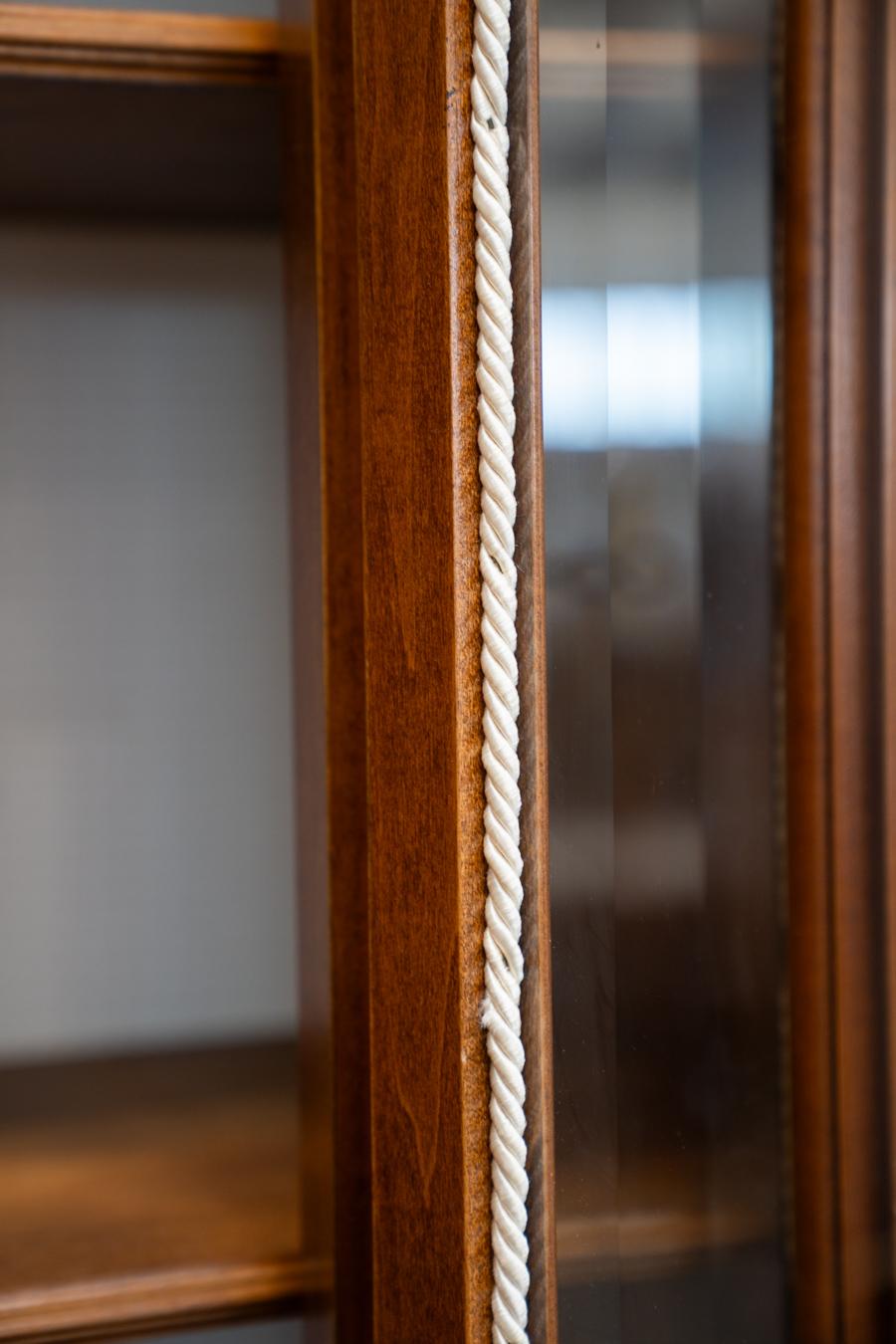 Arte Povera style display cabinet 1980/1990 In Good Condition For Sale In Manzano, IT