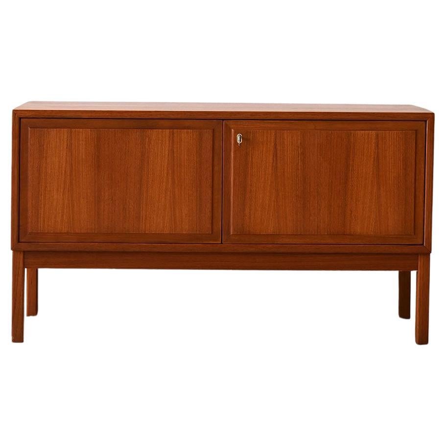 Vintage 
TV stand
 cabinet in teak wood