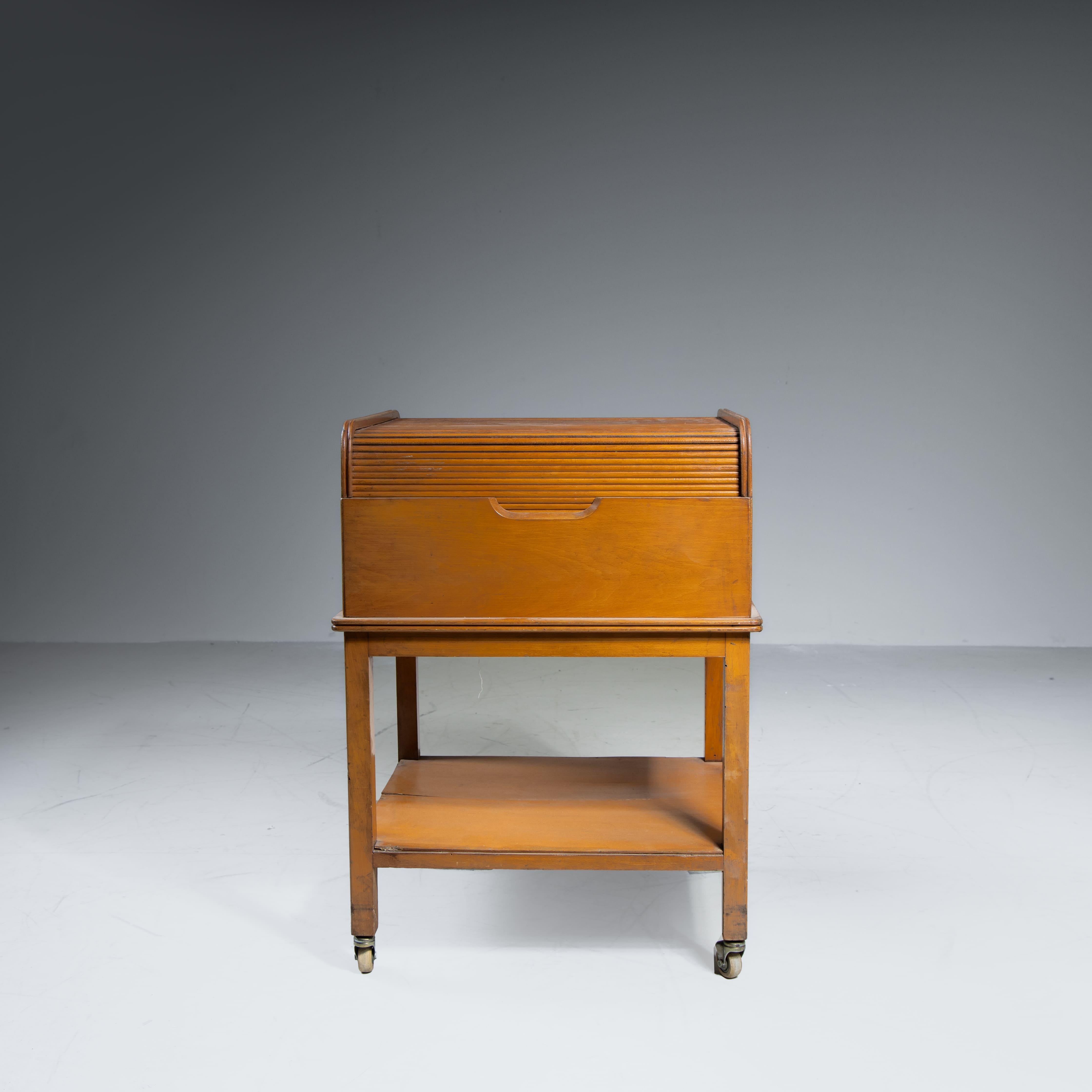 Mid-20th Century Mobiletto contenitore con serrandina, 1960 en vente