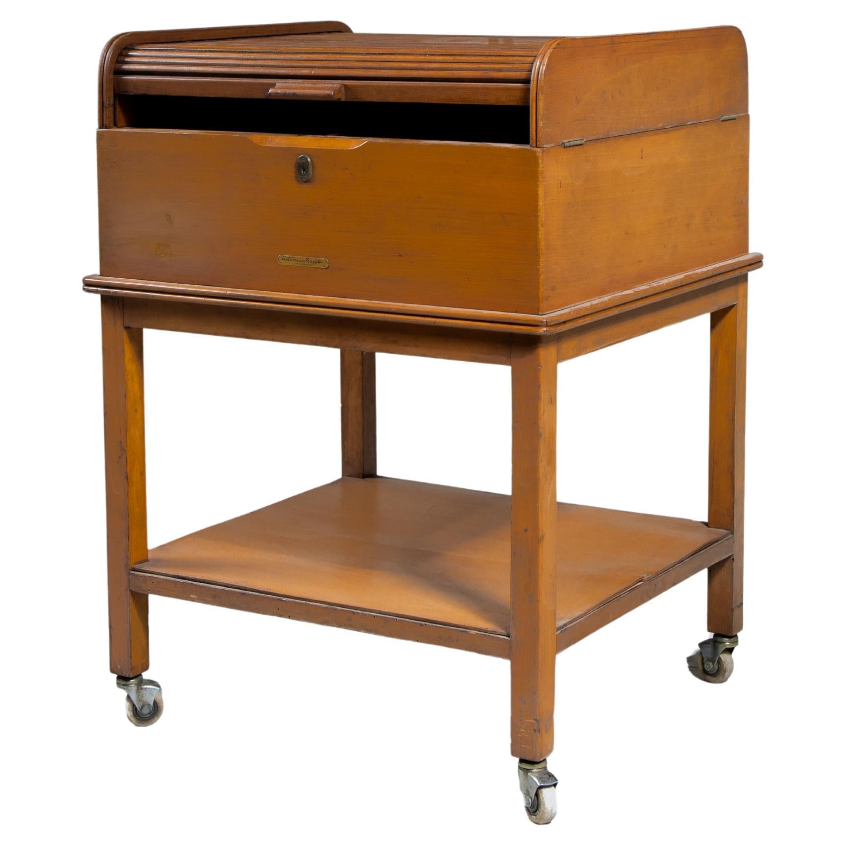 Mobiletto contenitore con serrandina, 1960 en vente