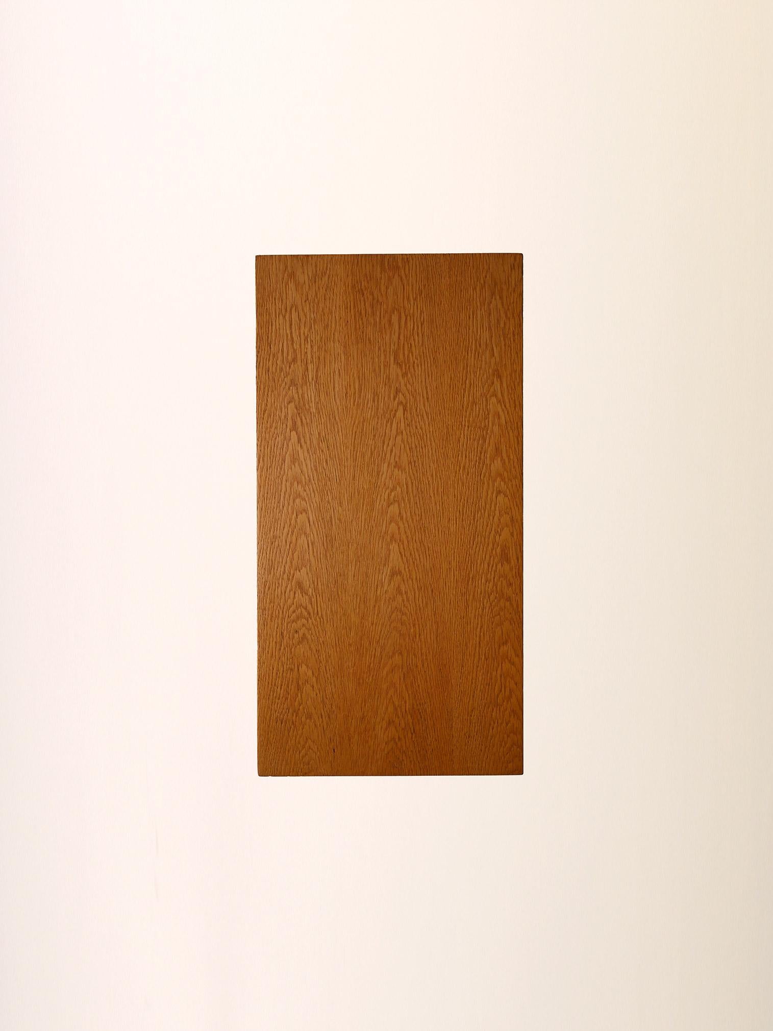 1960s oak entryway cabinet For Sale 1