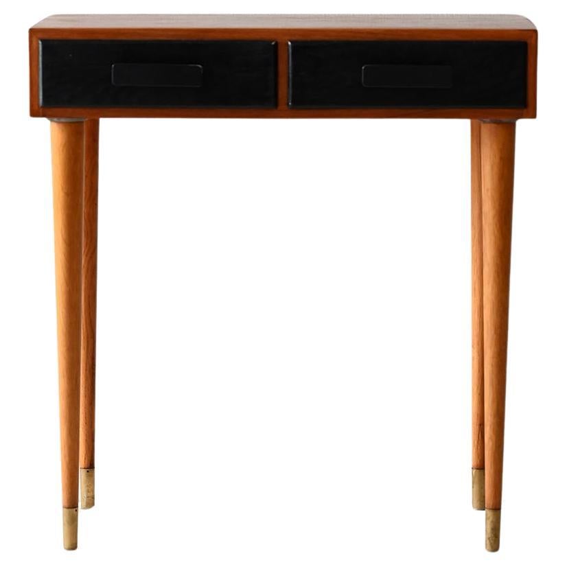 Scandinavian 1960s teak phone cabinet For Sale