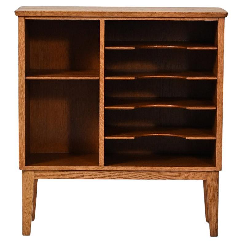 Mobiletto portariviste in rovere Åvidabergs anni 
50 im Angebot